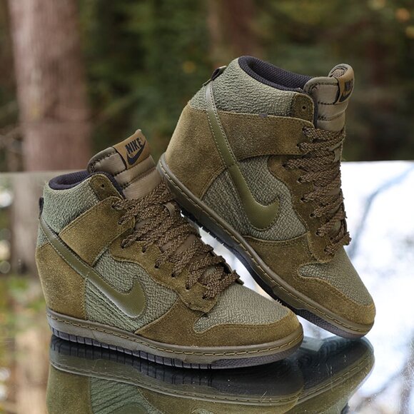 Nike Dunk Sky Hi Rough Green 2014 - Picture 4 of 13